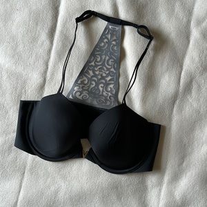 VICTORIAS SECRET Racerback Demi Front hook Bra 36c